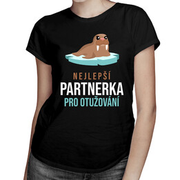 Nejlepší partnerka pro otužování - dámské tričko s potiskem