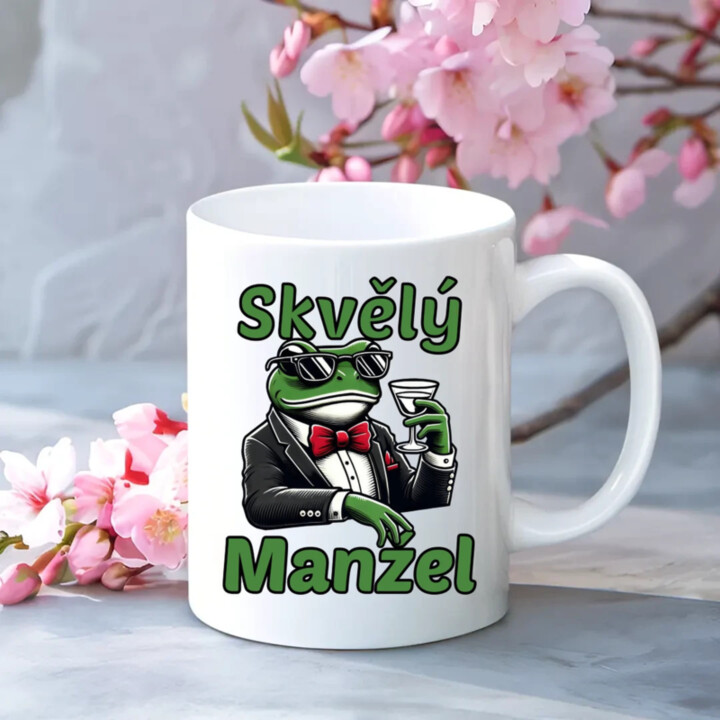 Skvělý manžel - hrnek s potiskem