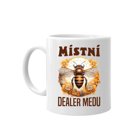 Místní dealer medu - hrnek s potiskem