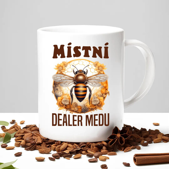 Místní dealer medu - hrnek s potiskem