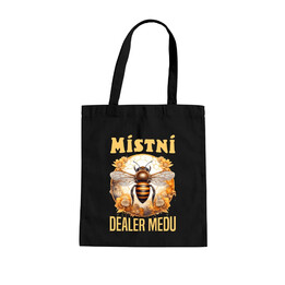 Místní dealer medu - taška s potiskem