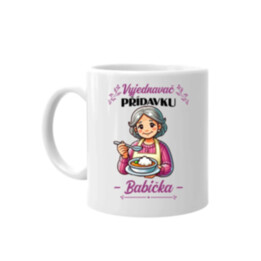 Vyjednavač přídavku - Babička - hrnek s potiskem
