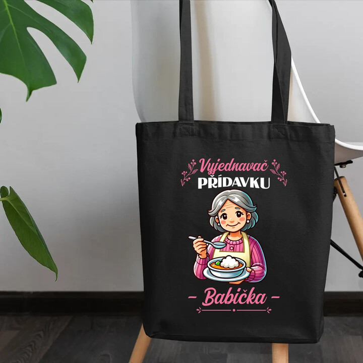 Vyjednavač přídavku - Babička - taška s potiskem