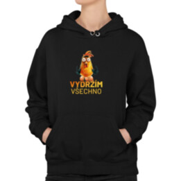 Vydržím všechno - dámská mikina s potiskem