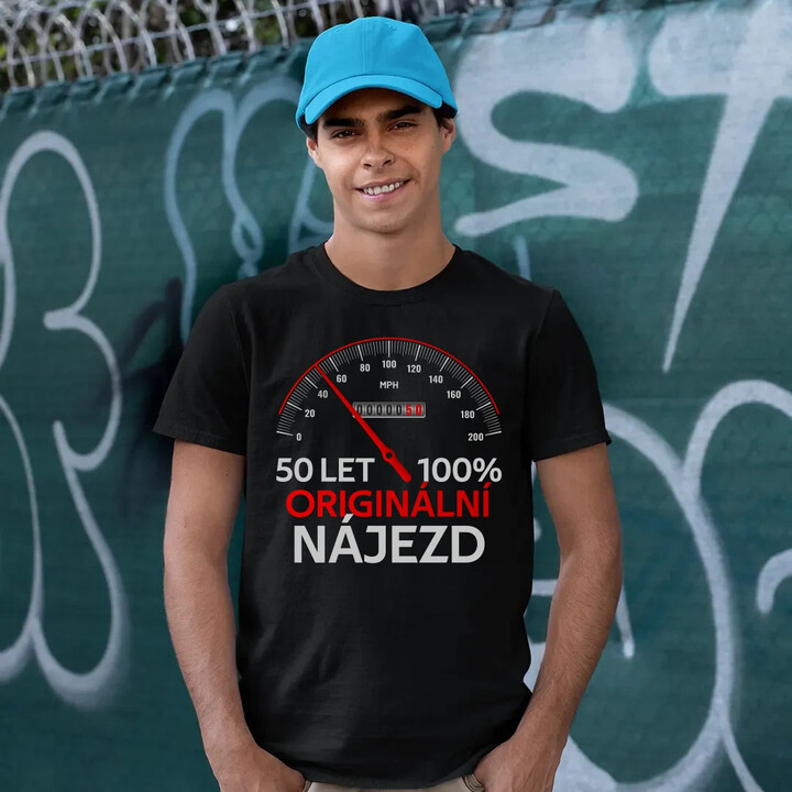 100% originální nájezd - pánské tričko s potiskem - personalizovaný produkt