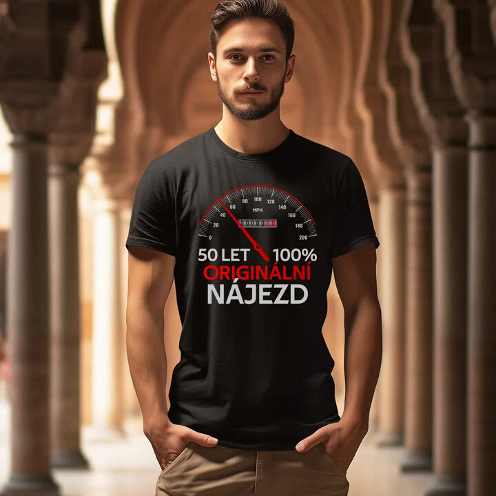 100% originální nájezd - pánské tričko s potiskem - personalizovaný produkt