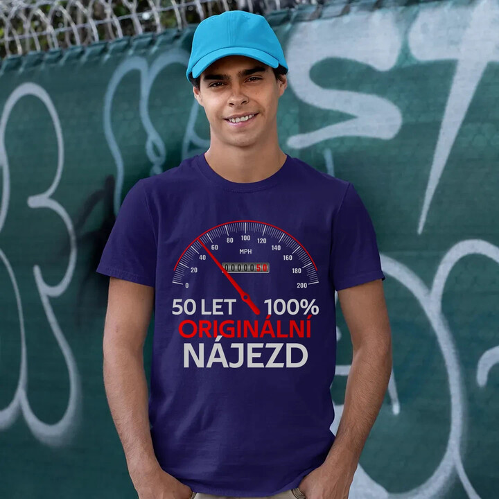 100% originální nájezd - pánské tričko s potiskem - personalizovaný produkt