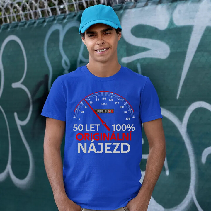 100% originální nájezd - pánské tričko s potiskem - personalizovaný produkt