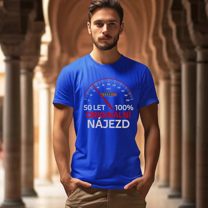 100% originální nájezd - pánské tričko s potiskem - personalizovaný produkt