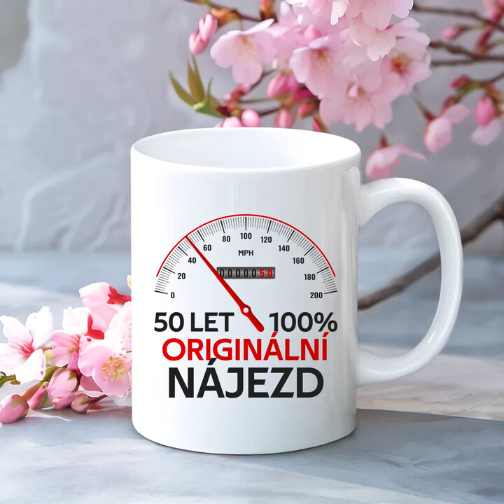 100% originální nájezd - hrnek s potiskem - personalizovaný produkt