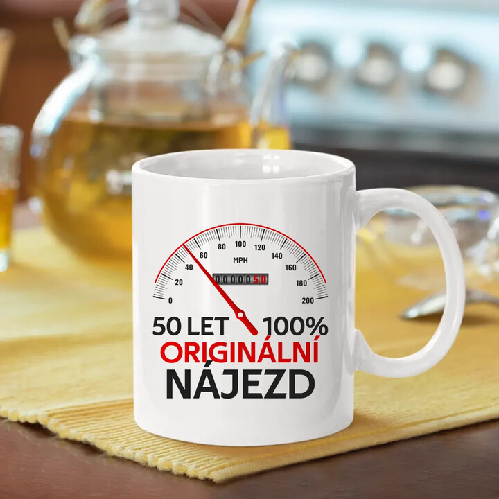 100% originální nájezd - hrnek s potiskem - personalizovaný produkt