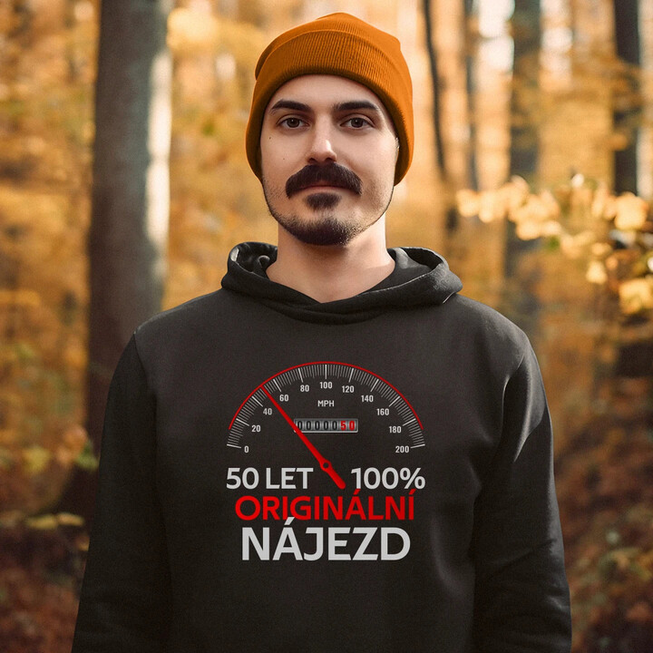 100% originální nájezd - pánská mikina s potiskem - personalizovaný produkt