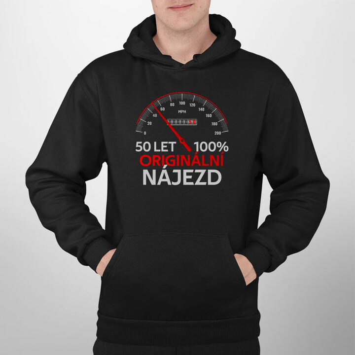 100% originální nájezd - pánská mikina s potiskem - personalizovaný produkt