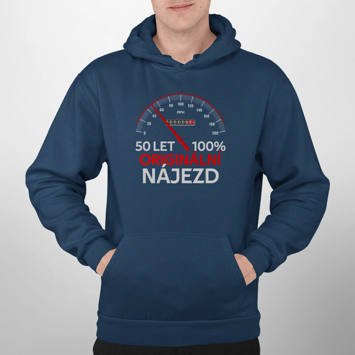 100% originální nájezd - pánská mikina s potiskem - personalizovaný produkt