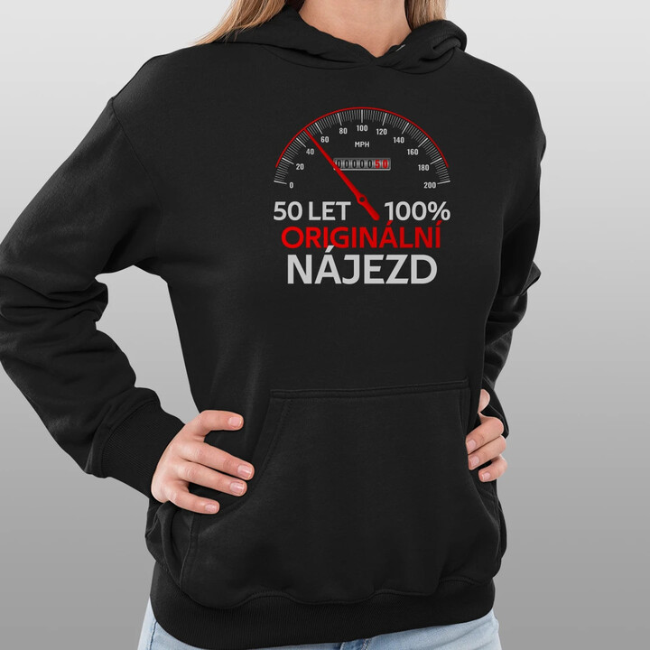 100% originální nájezd - dámská mikina s potiskem - personalizovaný produkt