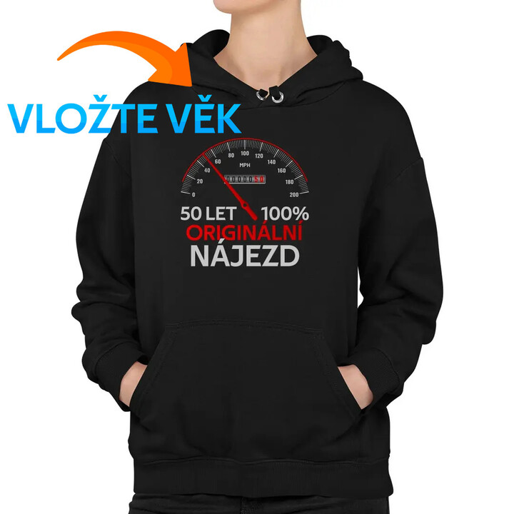 100% originální nájezd - dámská mikina s potiskem - personalizovaný produkt