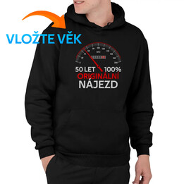 100% originální nájezd - pánská mikina s potiskem - personalizovaný produkt