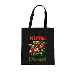 Místní dealer rajčat - taška s potiskem