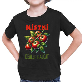 Místní dealer rajčat - dětské tričko s potiskem