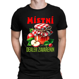 Místní dealer zavařenin - pánské tričko s potiskem