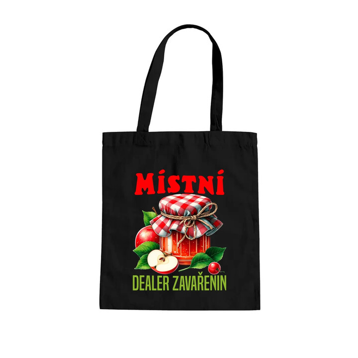 Místní dealer zavařenin - taška s potiskem