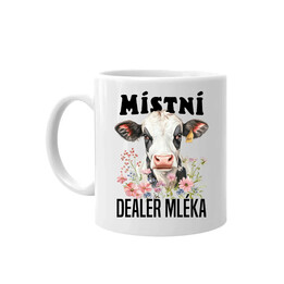 Místní dealer mléka - hrnek s potiskem