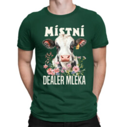 Místní dealer mléka - pánské tričko s potiskem