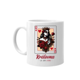 Královna je jen jedna v2 - hrnek s potiskem