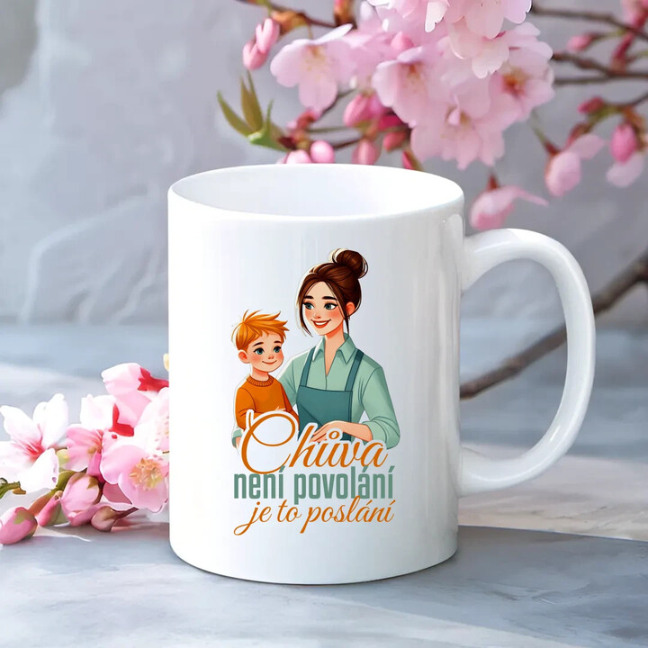 Chůva není povolání, je to poslání  - hrnek s potiskem