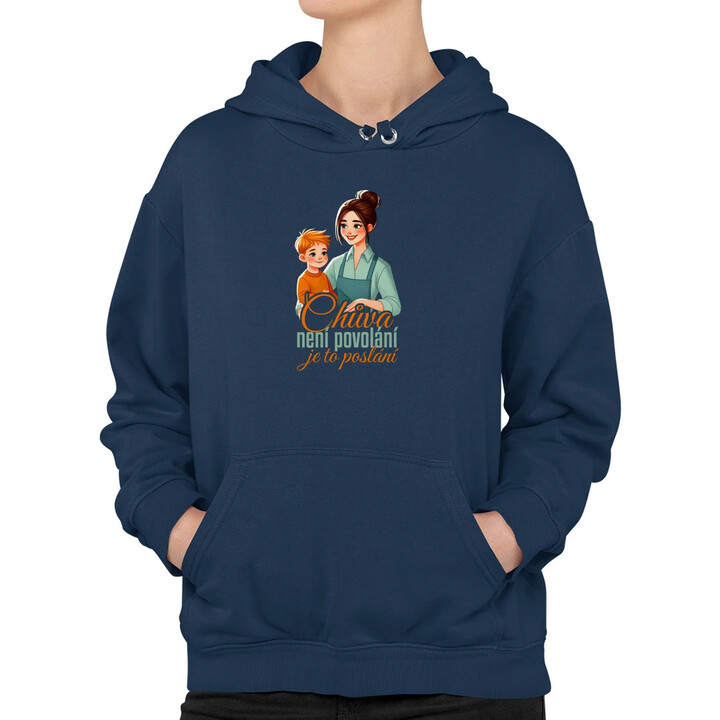 Chůva není povolání, je to poslání  - dámská mikina s potiskem