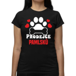 Prodejce pamlsků  - dámské tričko s potiskem