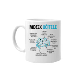 Mozek učitele - hrnek s potiskem