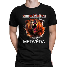 Nedrážděte medvěda - pánské tričko s potiskem