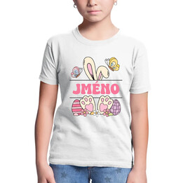 Velikonoce - jméno - dětské tričko s potiskem - personalizovaný produkt