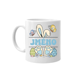 Velikonoce - jméno - hrnek s potiskem - personalizovaný produkt