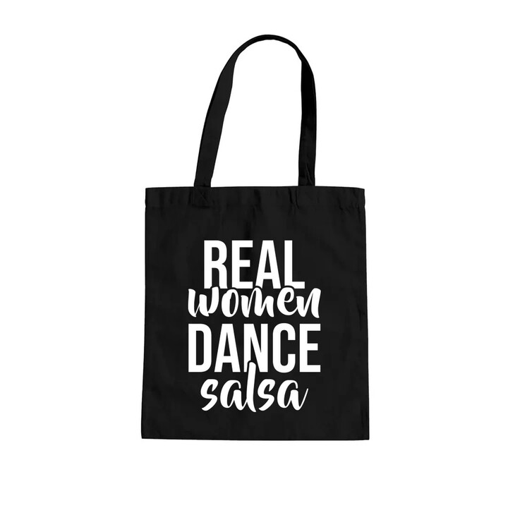 Real women dance salsa - taška s potiskem