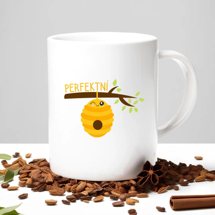 Perfektní  - hrnek s potiskem