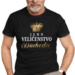 Jeho Veličenstvo Důchodce  - pánské tričko s potiskem