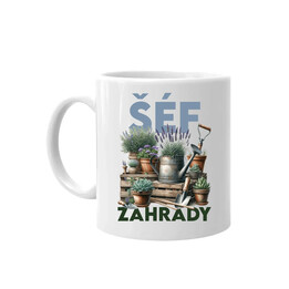 Šéf zahrady - hrnek s potiskem