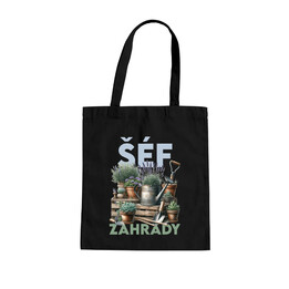 Šéf zahrady - taška s potiskem