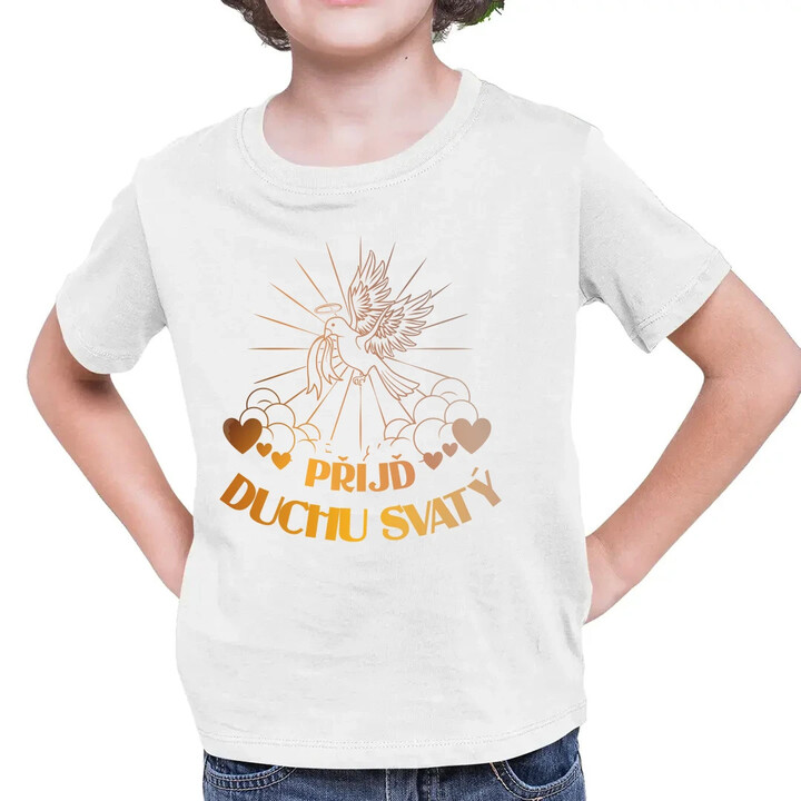 Přijď Duchu Svatý   - dětské tričko s potiskem