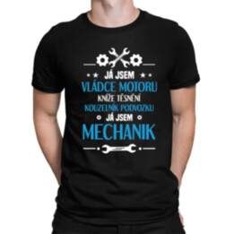 Já jsem vládce motoru - pánské tričko s potiskem