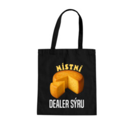 Místní dealer sýru - taška s potiskem