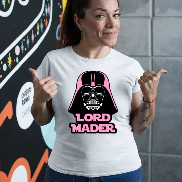 Lord Mader  - dámské tričko s potiskem