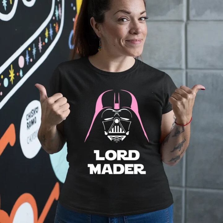 Lord Mader  - dámské tričko s potiskem