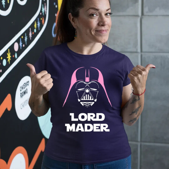 Lord Mader  - dámské tričko s potiskem