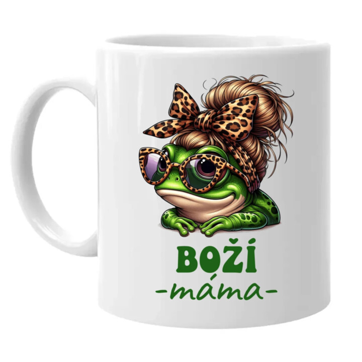 Boží máma - hrnek s potiskem