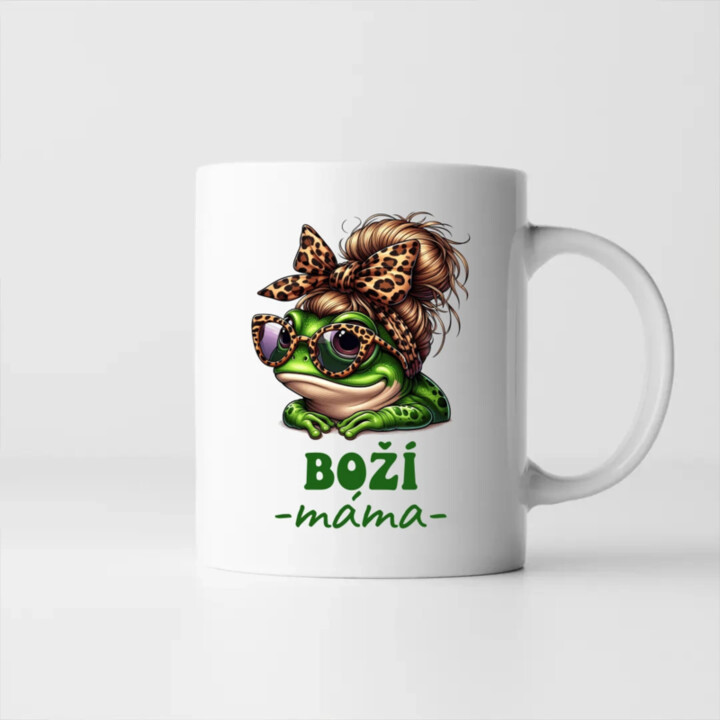 Boží máma - hrnek s potiskem