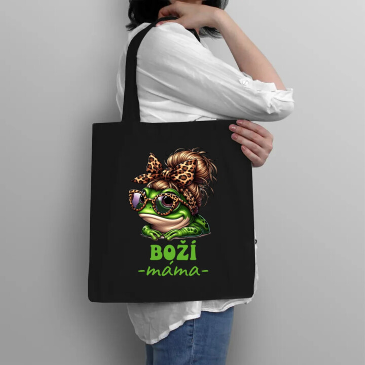 Boží máma - taška s potiskem