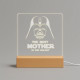 The best mother in the galaxy - LED lampička s gravírováním